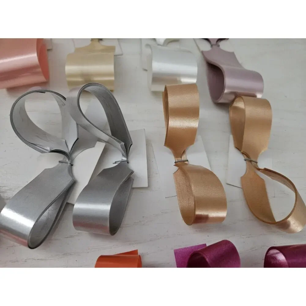 Ribbon Bows Craft Supplies Scrapbooking Embellishments Gift Wrapping Multi‎